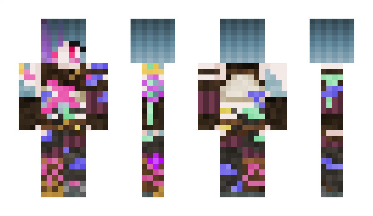 JinxTide Minecraft Skin