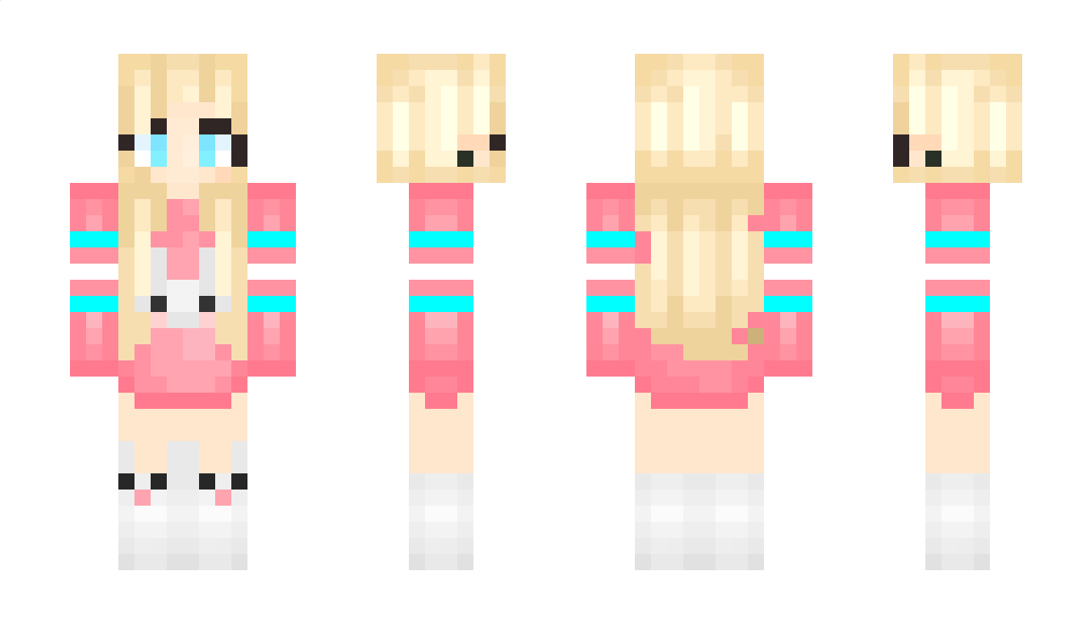 SaraSSJ Minecraft Skin