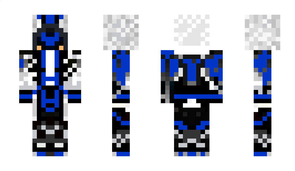 TH3BLU3HOOD Minecraft Skin