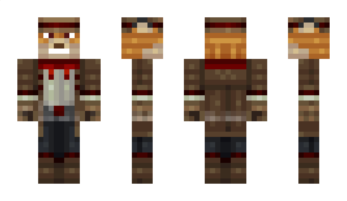 MythFox Minecraft Skin