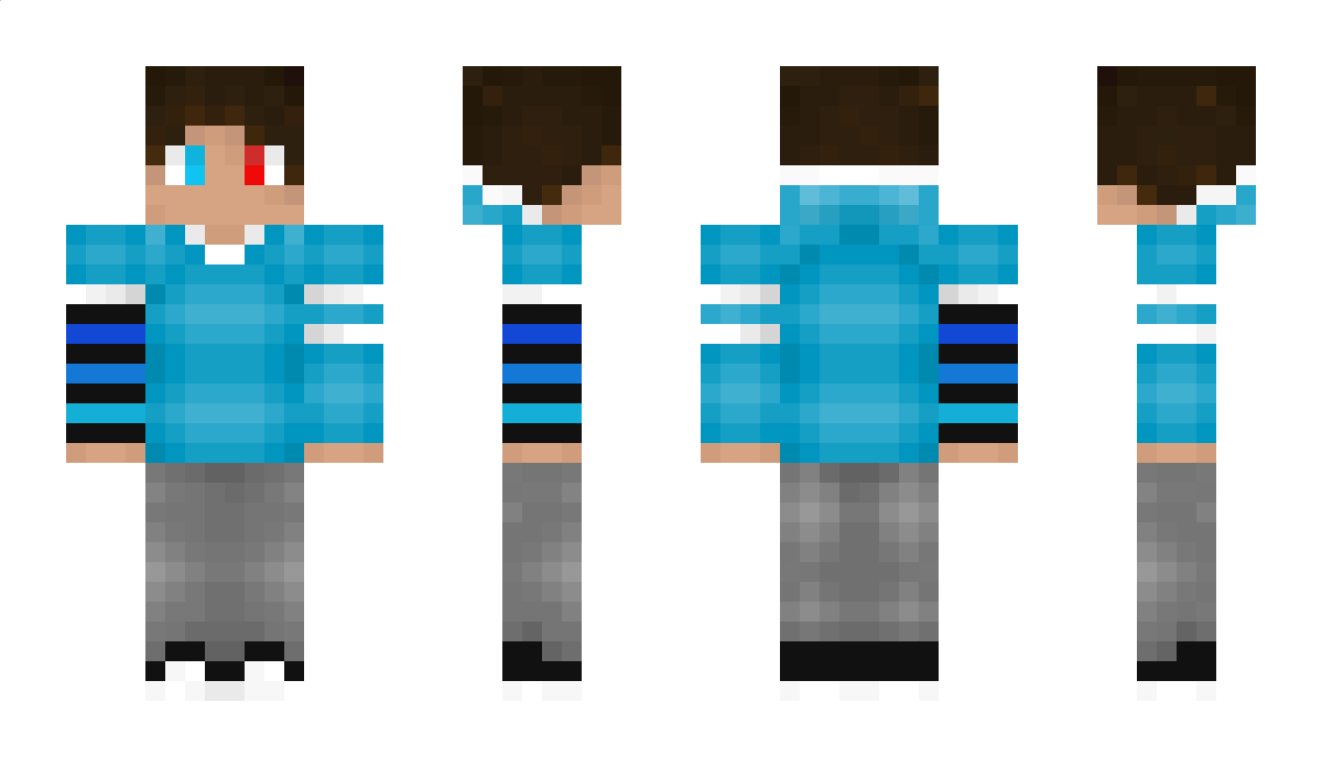 Thebluemess Minecraft Skin