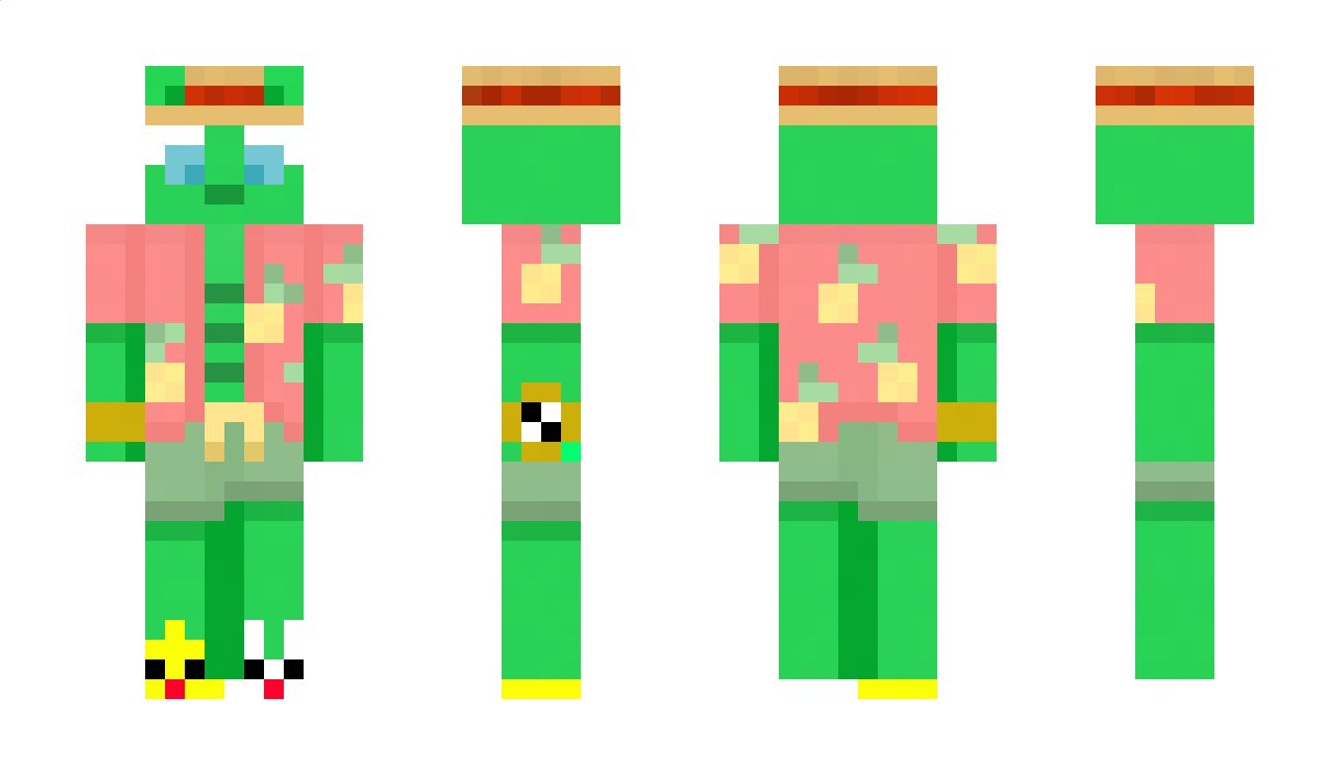 palne Minecraft Skin