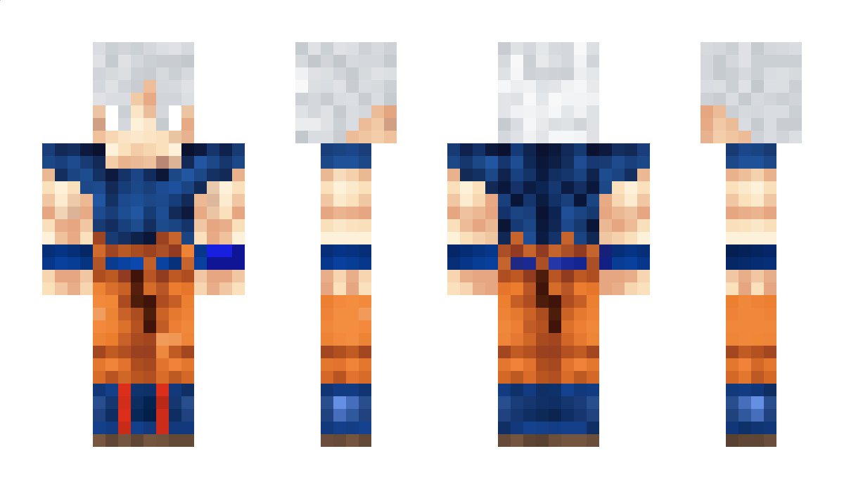 SSJ3Goku Minecraft Skin