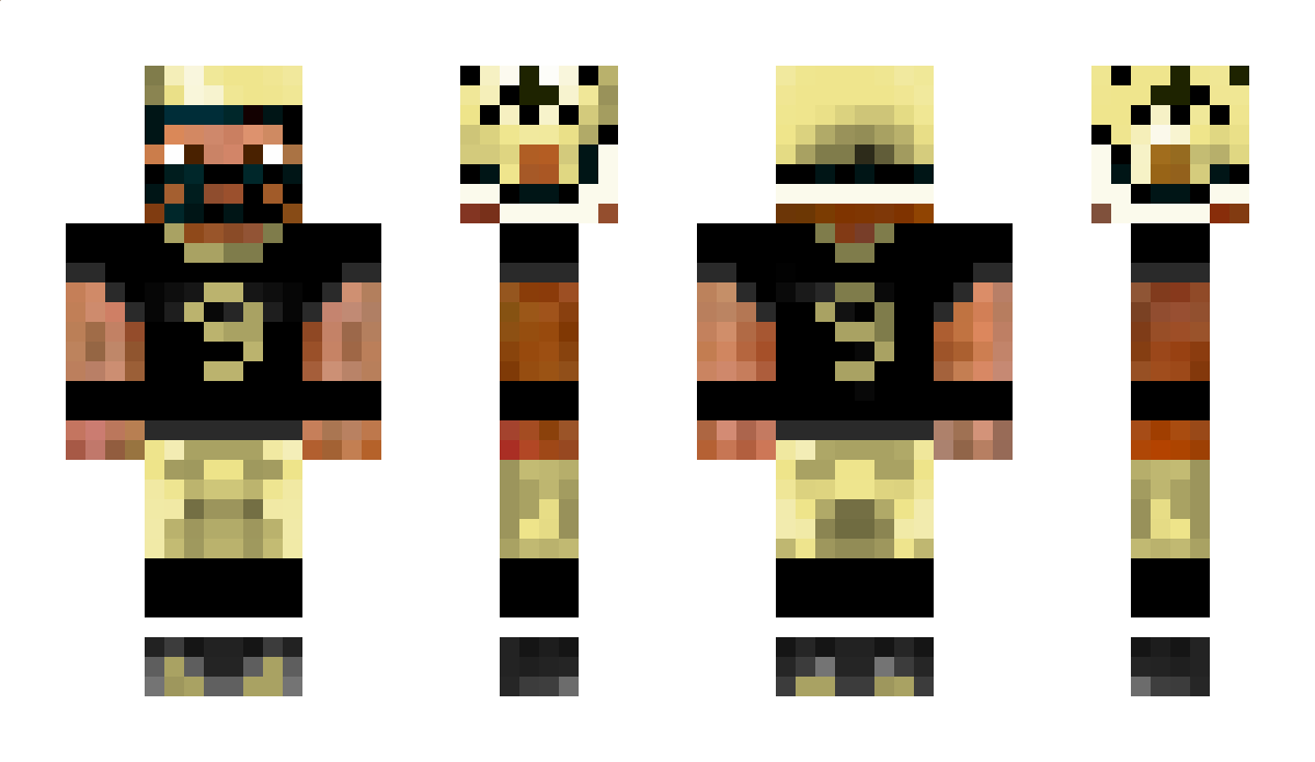 DrewBrees Minecraft Skin