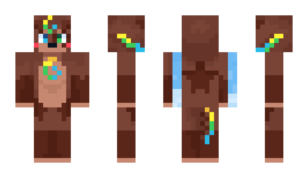 rainbowruff Minecraft Skin