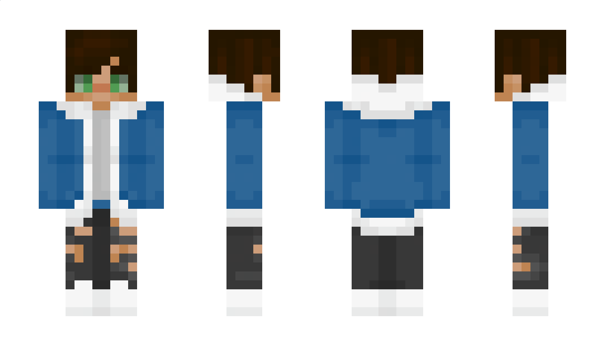 BlueFlash Minecraft Skin