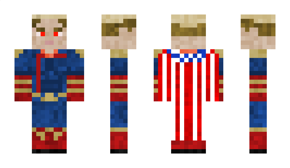 Real_Homelander Minecraft Skin