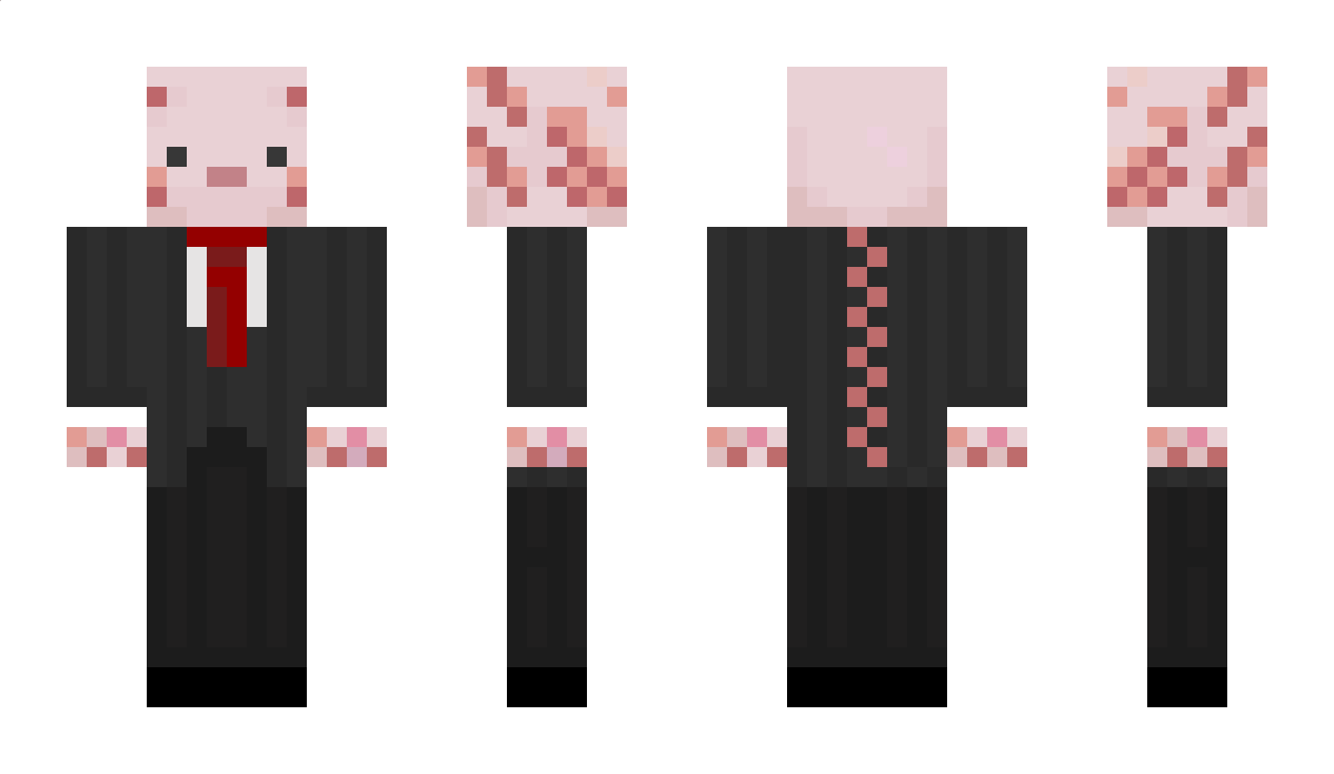 AxolotlInASuit Minecraft Skin