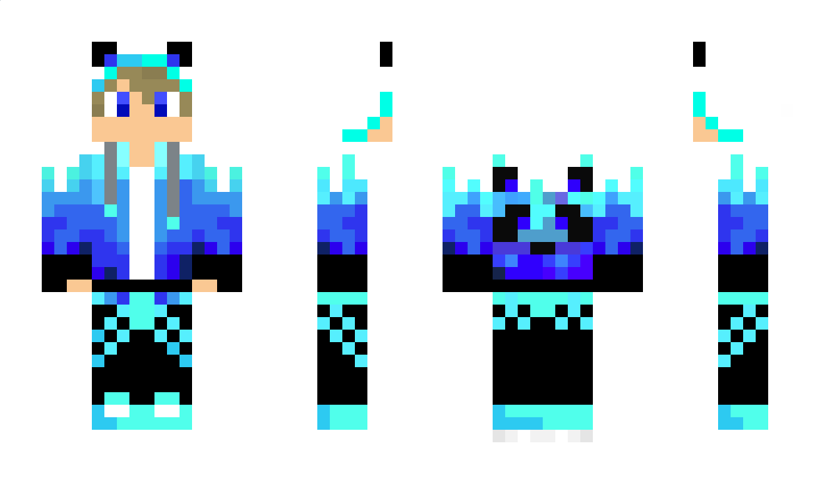 axolett Minecraft Skin