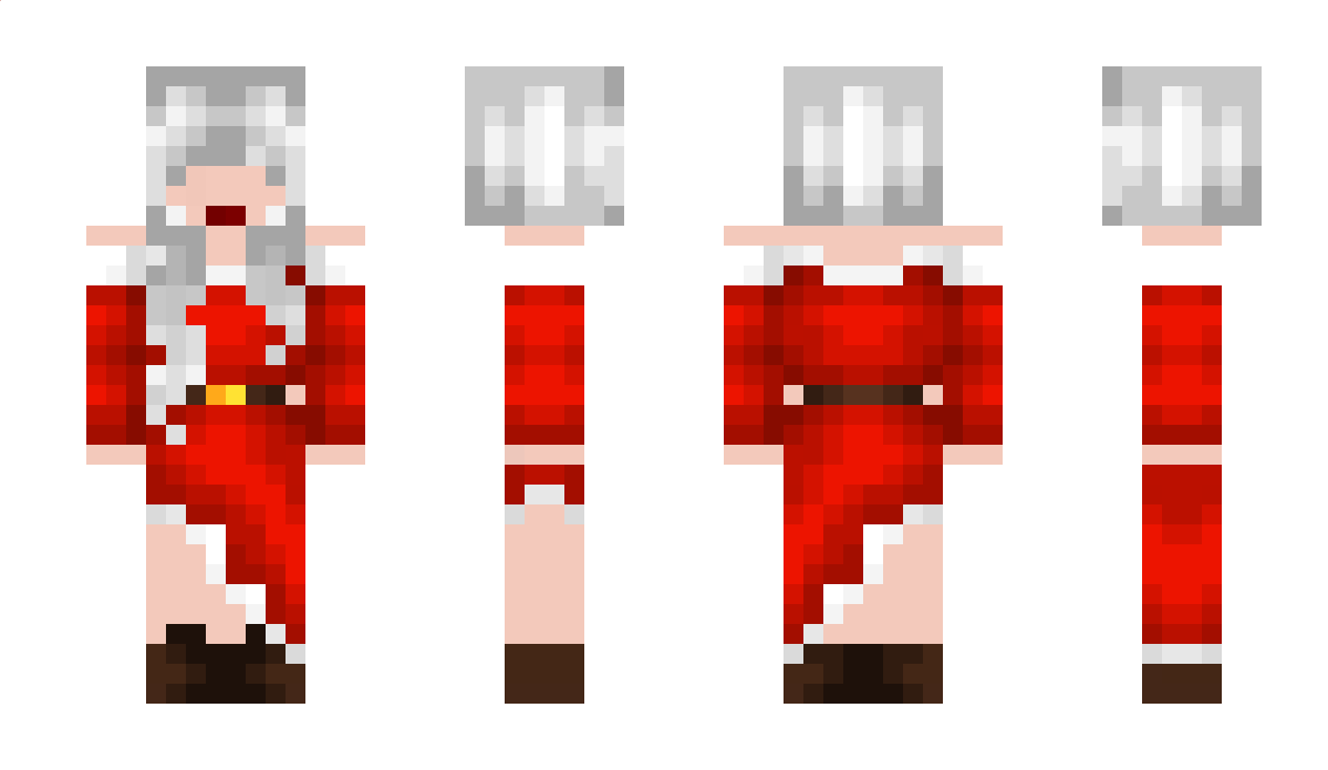 KatyClaus Minecraft Skin