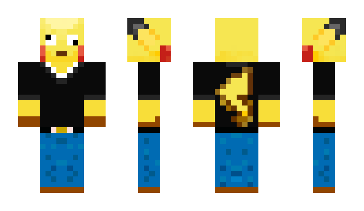 Pikawarrior1 Minecraft Skin