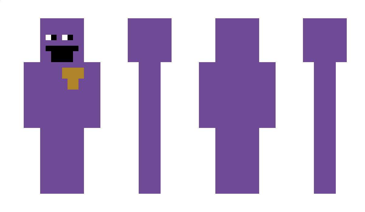 PurpleGuyFNAF Minecraft Skin