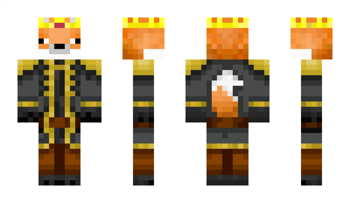 HenryRedFox Minecraft Skin