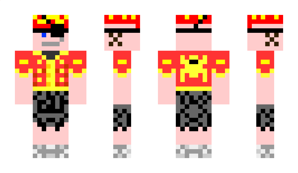 Redesky Minecraft Skin