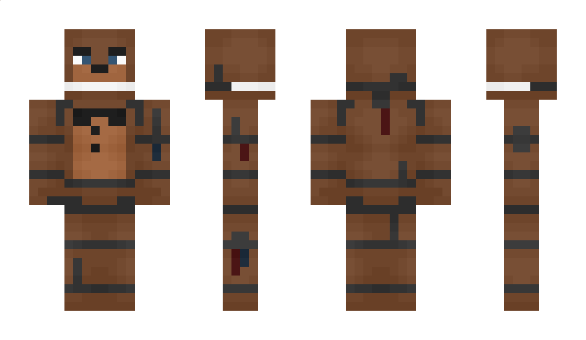 FazzyFredbear Minecraft Skin