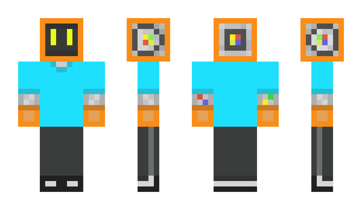 RoboMico Minecraft Skin