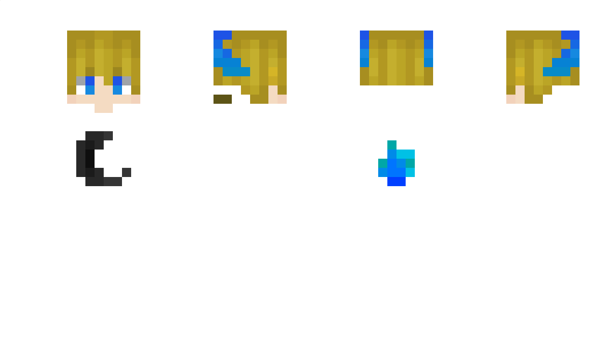 Montage_White Minecraft Skin