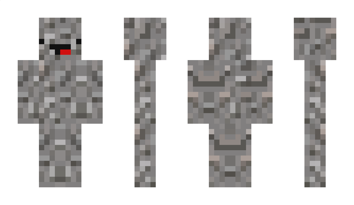 Gravel Minecraft Skin