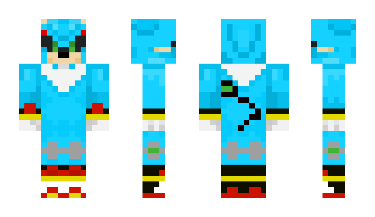 ElectricGlaceon Minecraft Skin