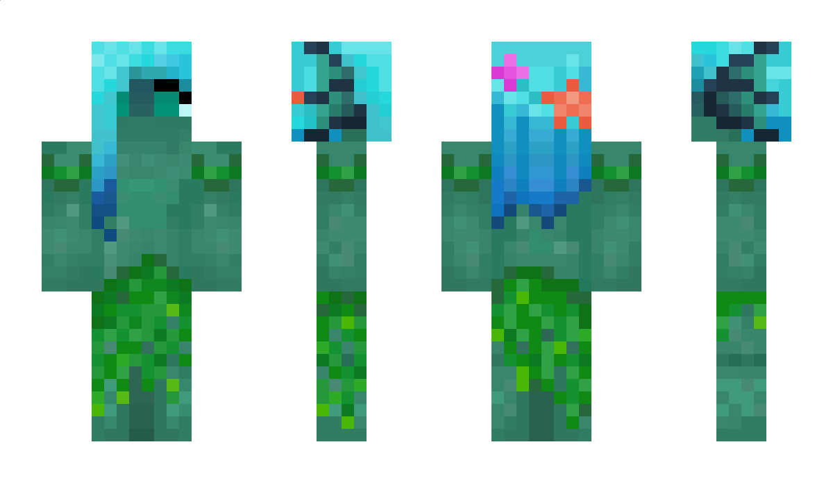 Aquadrious Minecraft Skin