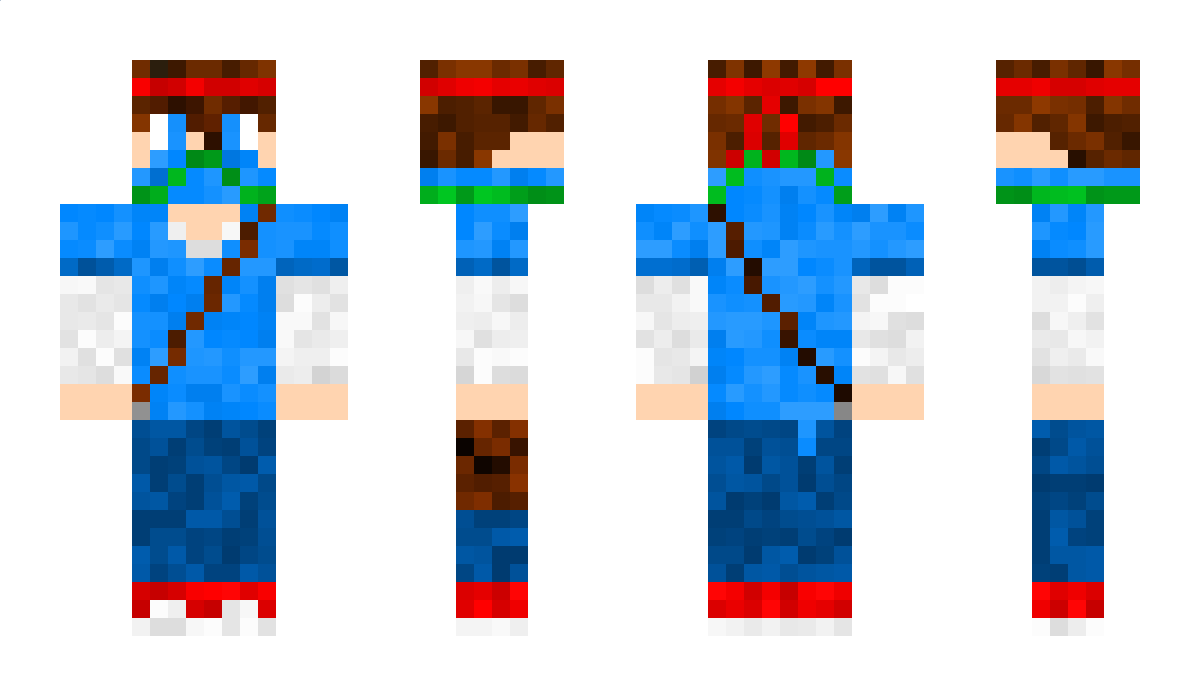 Niebieska_Czacha Minecraft Skin