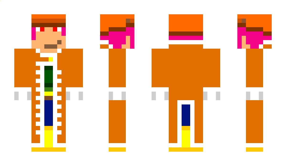 Madgenta Minecraft Skin