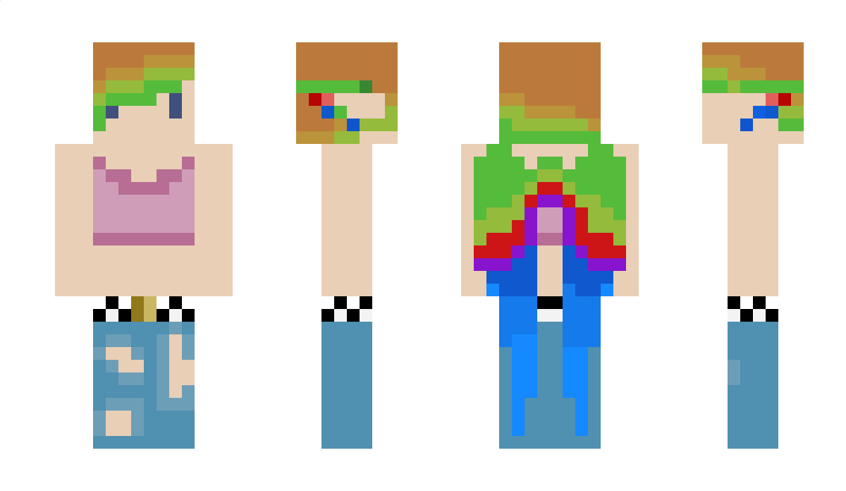 vvthehybridgamer Minecraft Skin