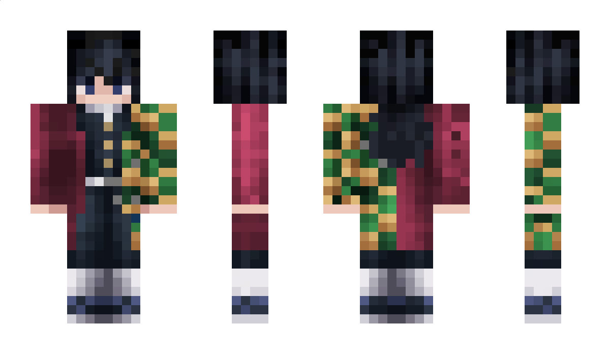 vGiyu Minecraft Skin