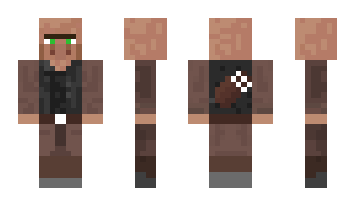 angry_villager Minecraft Skin