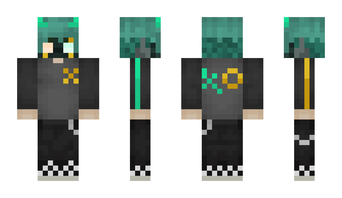 ParoPlaysX Minecraft Skin