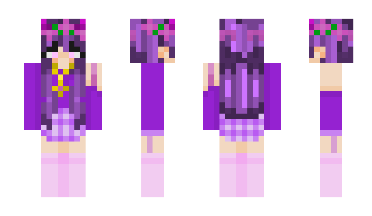 FloweryHD Minecraft Skin