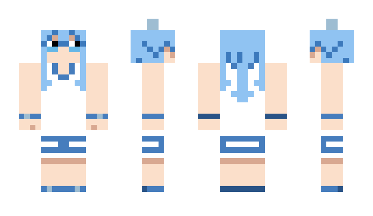 uraraka Minecraft Skin