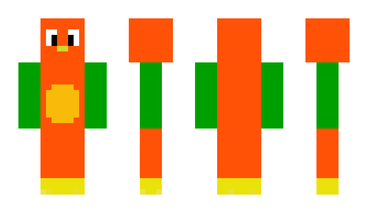 OrangeBird Minecraft Skin