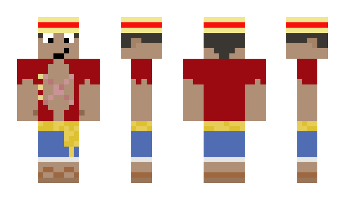 luffy12398 Minecraft Skin