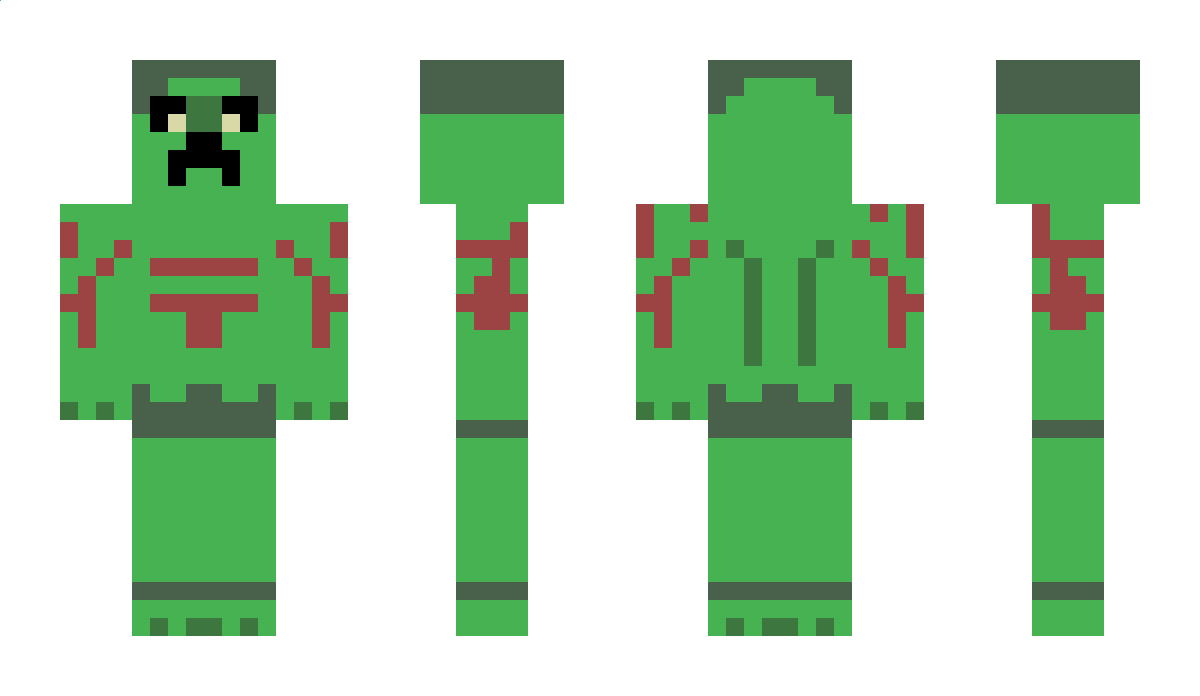 CreepersRawsme Minecraft Skin