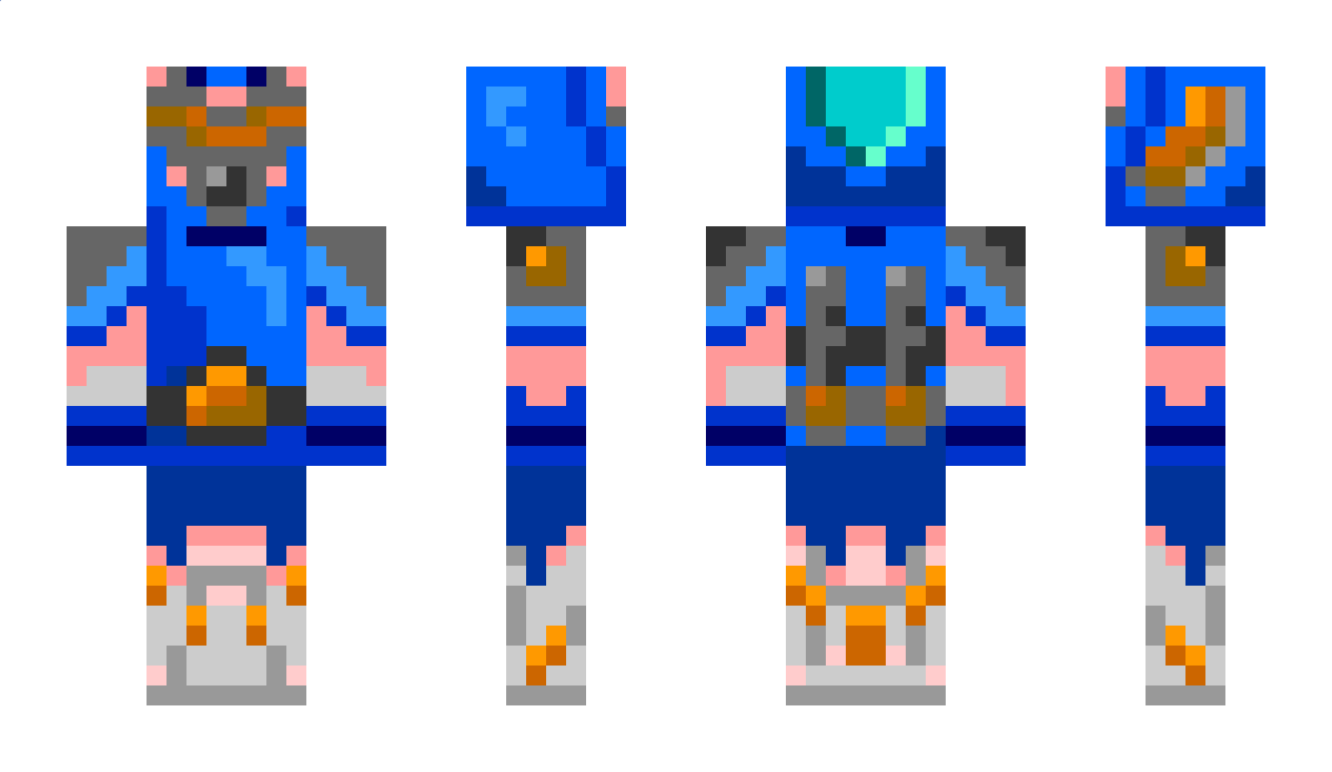 Brocky Minecraft Skin