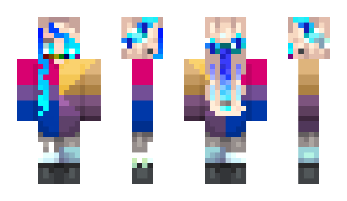 MercyBot77 Minecraft Skin