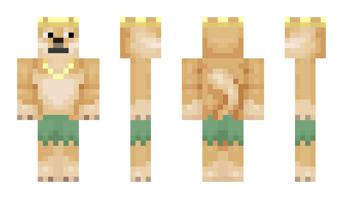 btcGOD Minecraft Skin