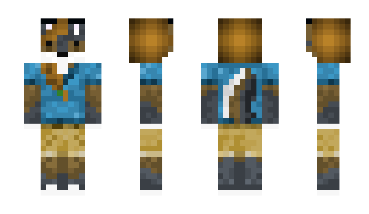 SilverFox12578 Minecraft Skin