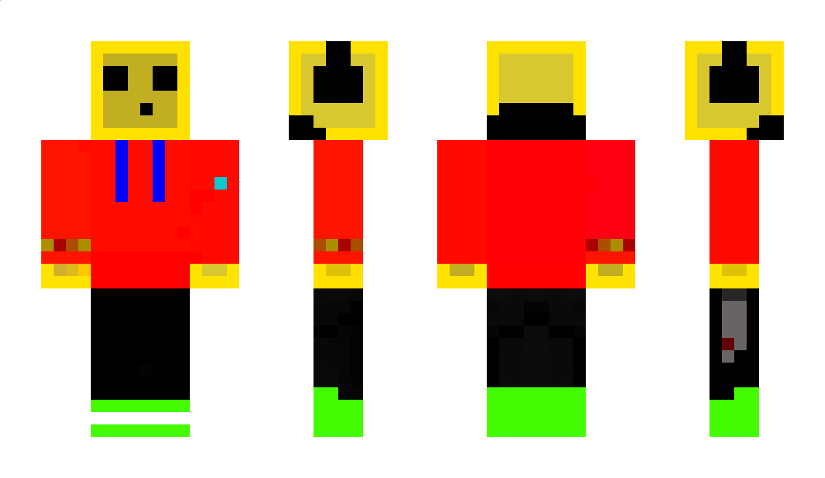 Yellowinferno Minecraft Skin