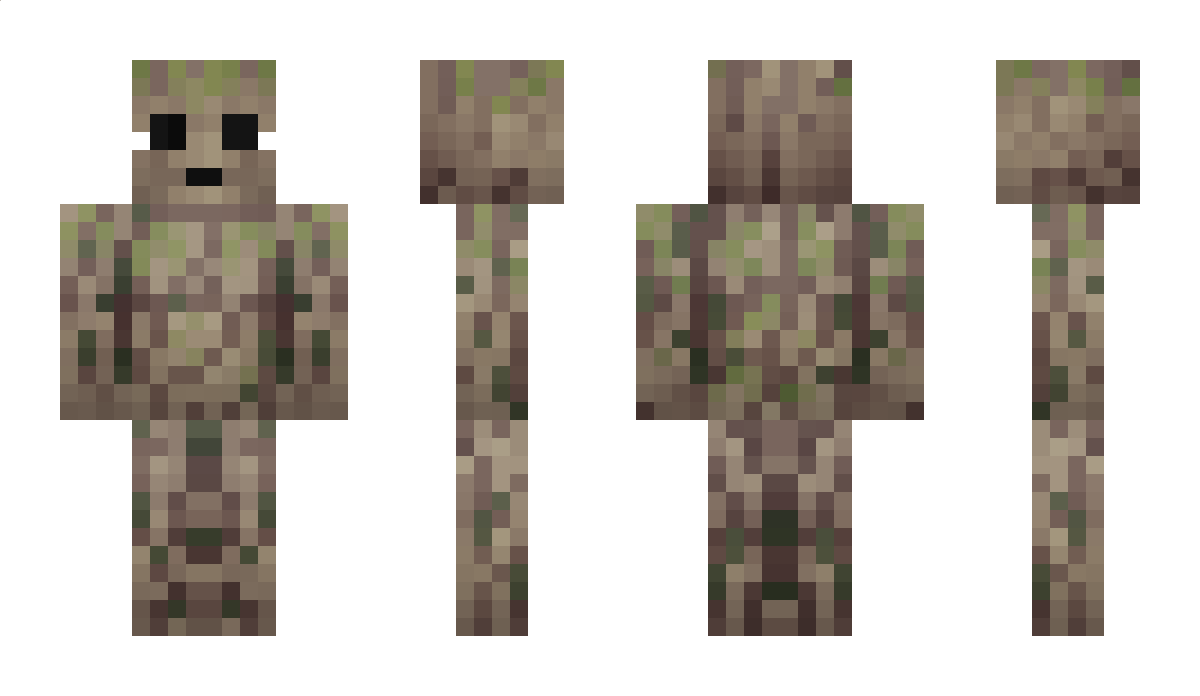 Baby_Groot Minecraft Skin