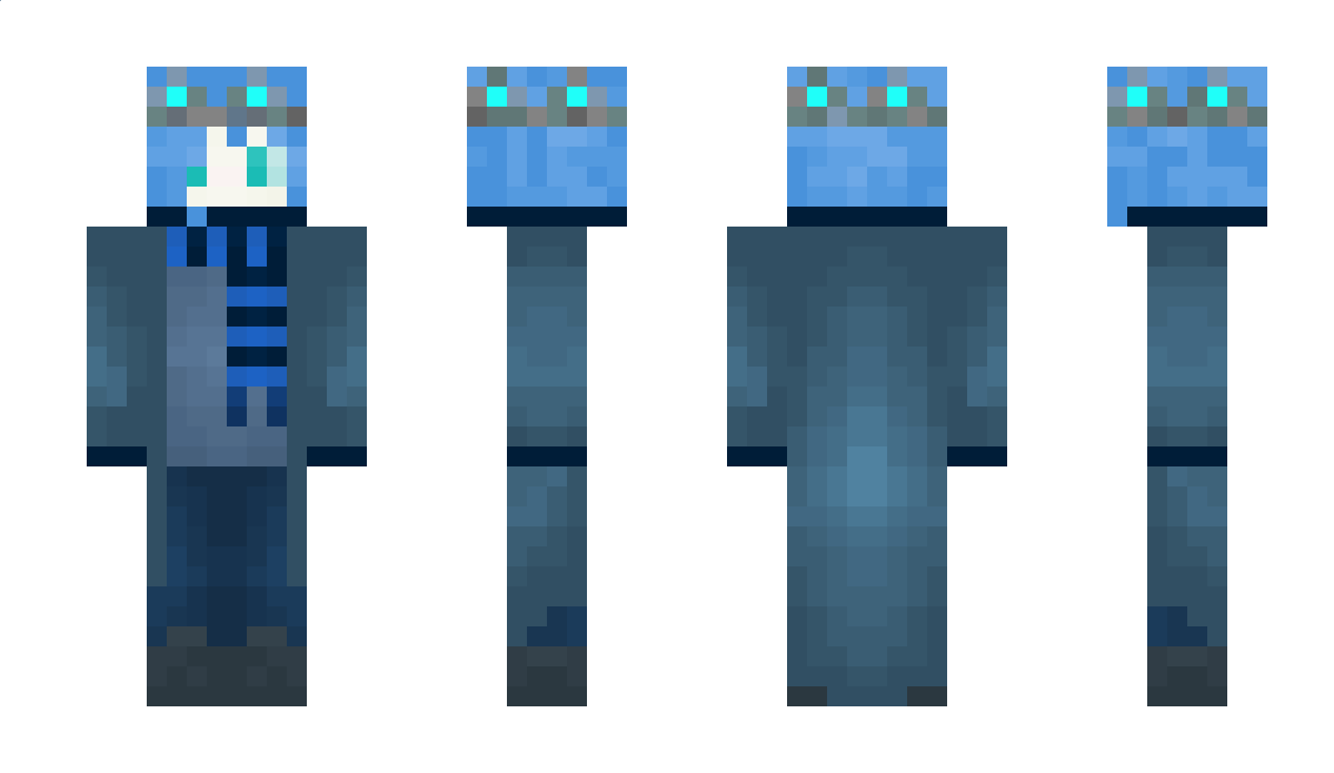 BlueFeatheredFox Minecraft Skin