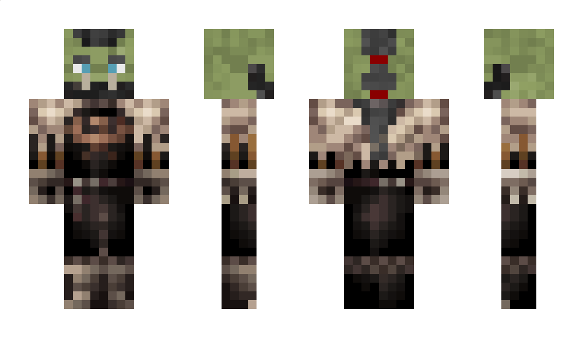 MandoDragon Minecraft Skin