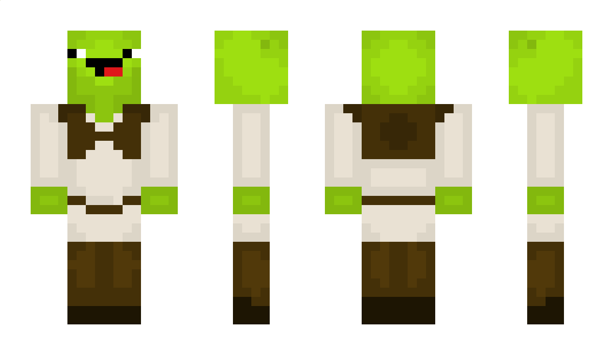 Shrek90 Minecraft Skin