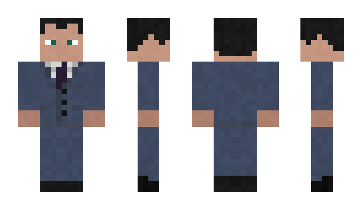 cruder Minecraft Skin