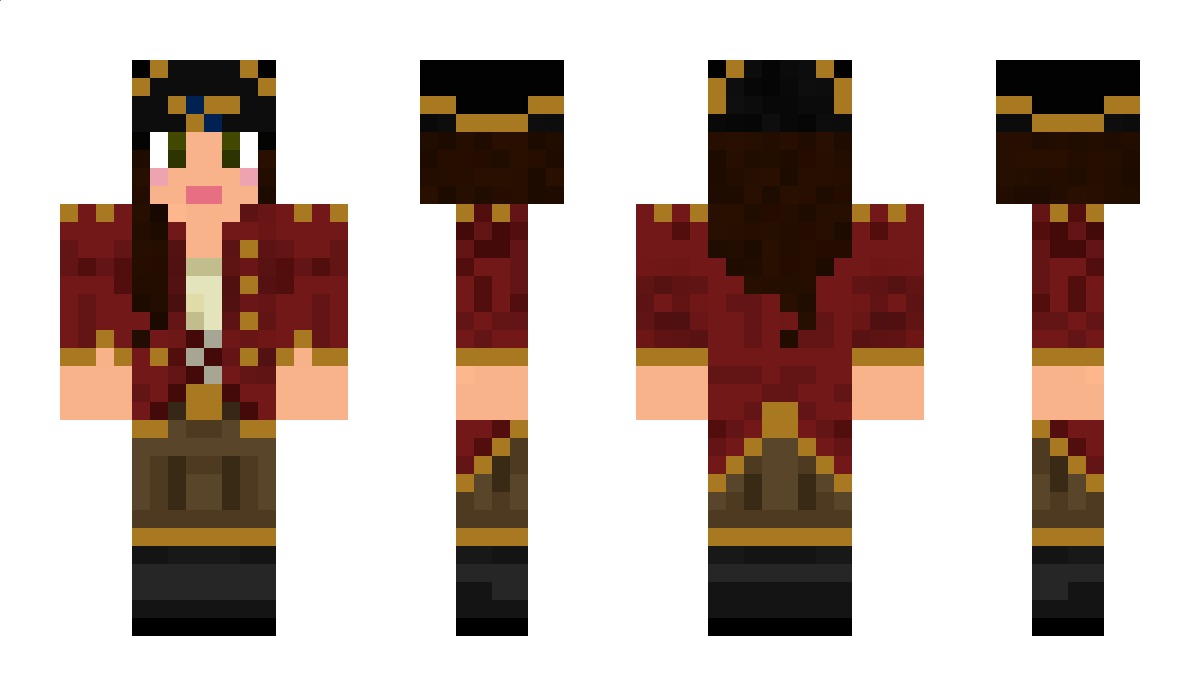 captainvictoria Minecraft Skin