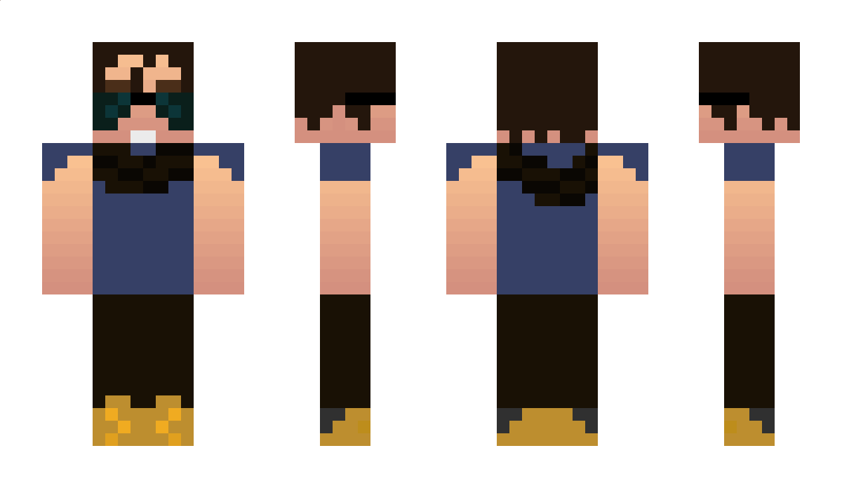 R00TB33RFL04T Minecraft Skin