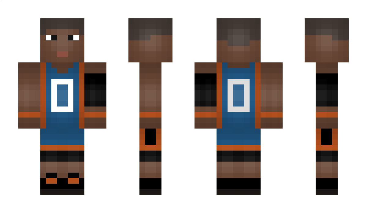 RusselWestbrook Minecraft Skin
