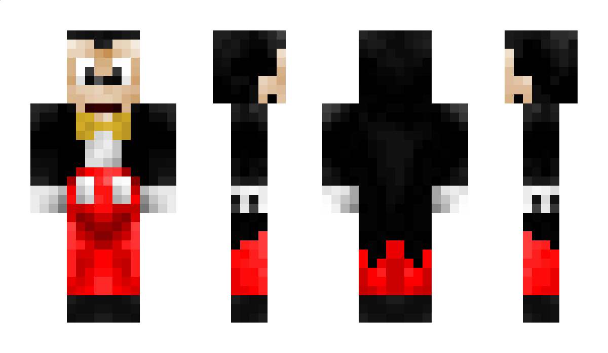 Mickey_Mouse Minecraft Skin