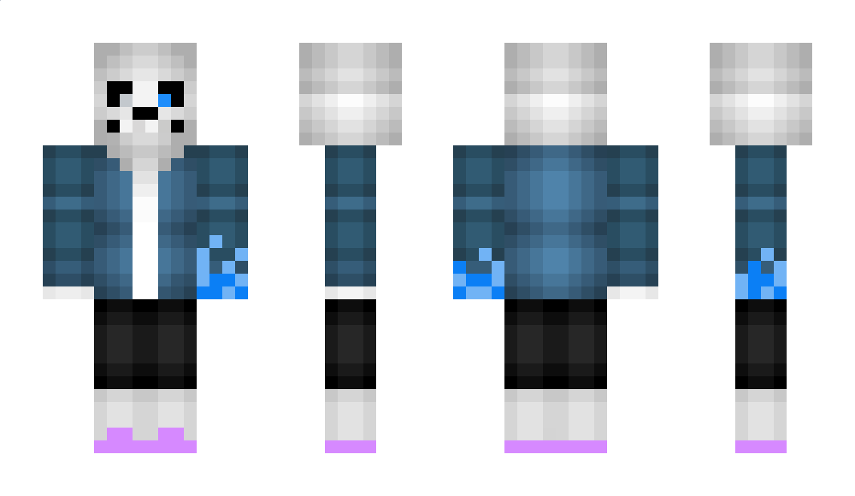 _Sans_ Minecraft Skin